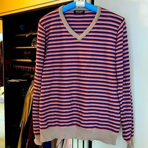 Cotton V-Neck Sweater by Zara Size Men’s 42